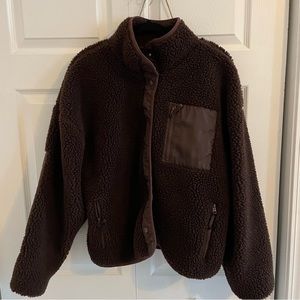 Shearling jacket. Like new. Size XL